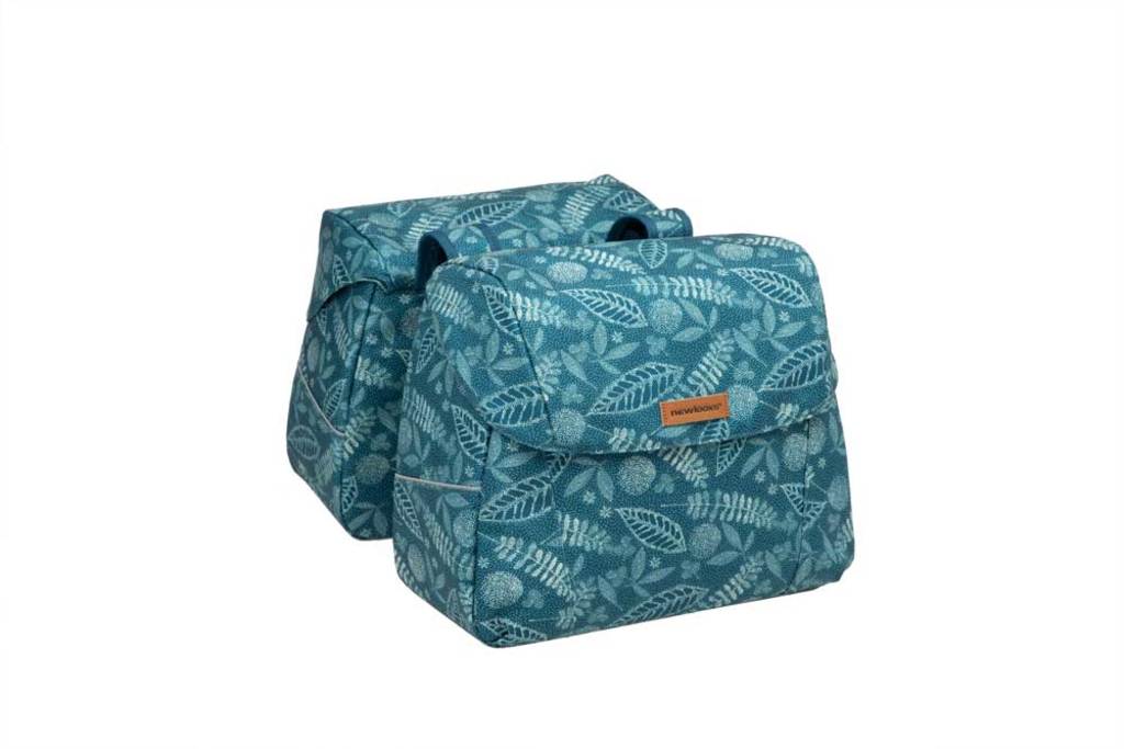 Dubbele-Fietstas-New-Looxs-Joli-Double-37-Liter-Forest-Blue Dubbele-Fietstas-New-Looxs-Joli-Double-37-Liter-Forest-Blue